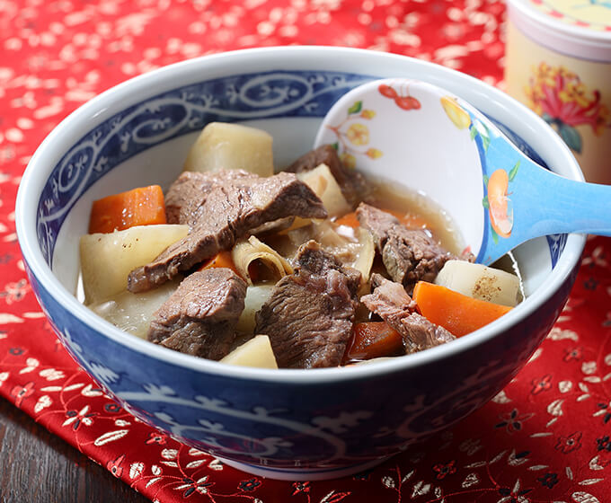 Beef Stew with Radish