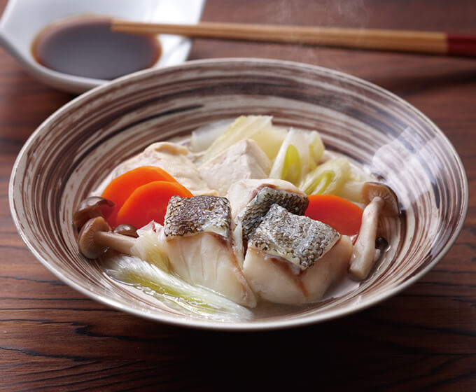 Steamed White Fish