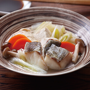 Steamed White Fish