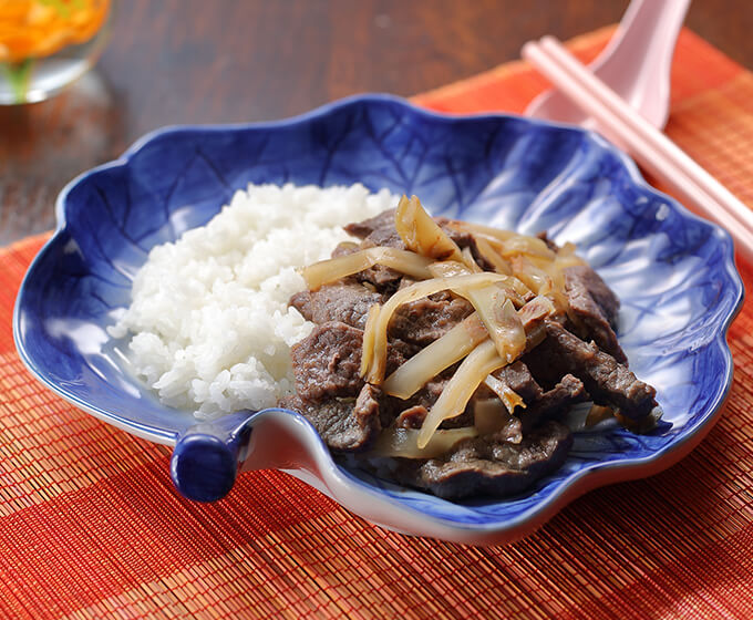 Zha Cai and Beef Rice