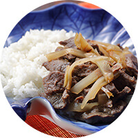 Zha Cai and Beef Rice