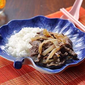 榨菜牛肉飯